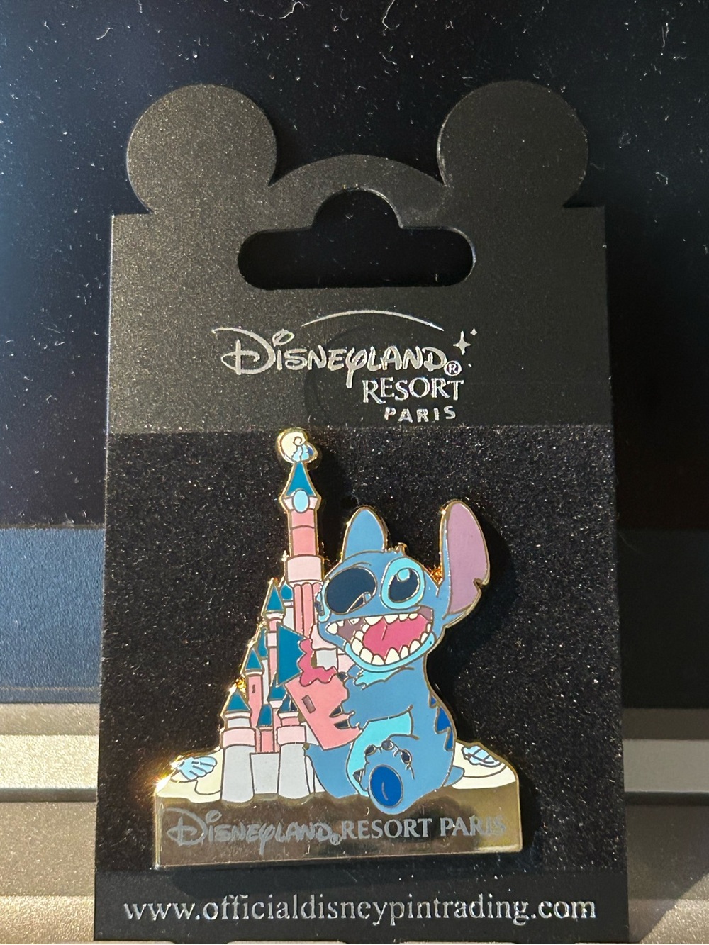 Disneyland Resort Paris Stitch Enamel Pin